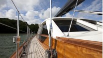 Sailing yacht AKALAM Side Deck
